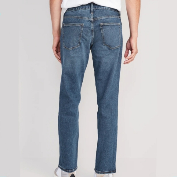 EUC Old Navy Loose Fit Denim Blue Jeans - 32x32 - Picture 3 of 10